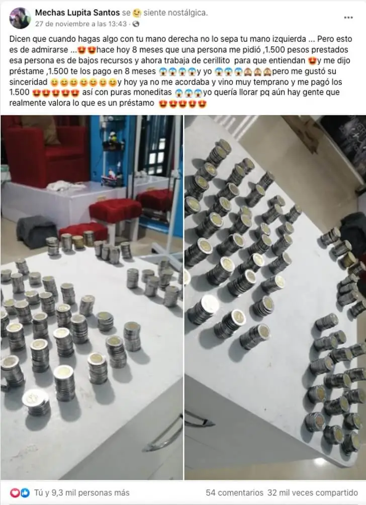 O jovem pagou a dívida