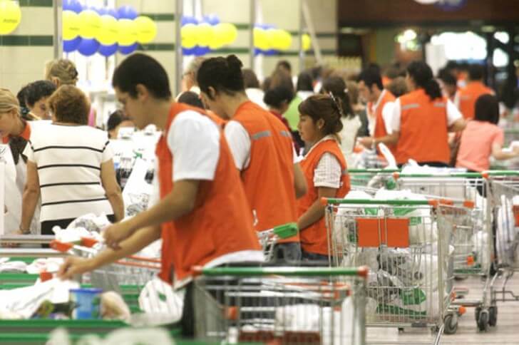 Dívida paga do jovem empacotador