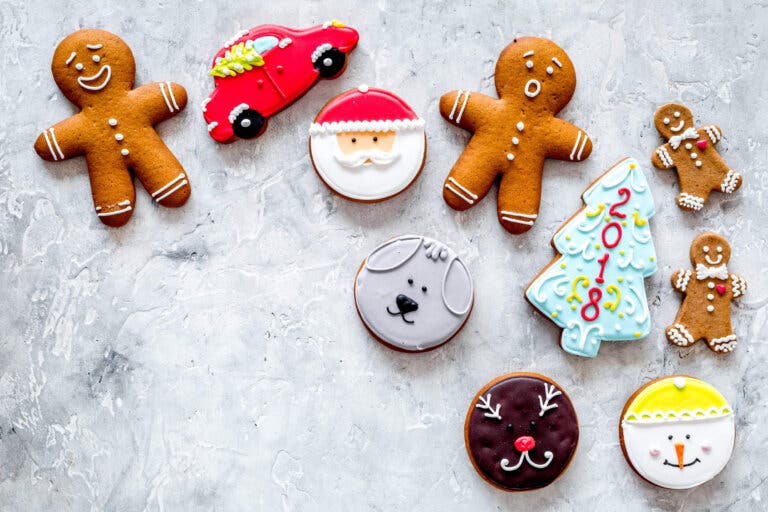 2 recetas de galletas de Navidad sin gluten