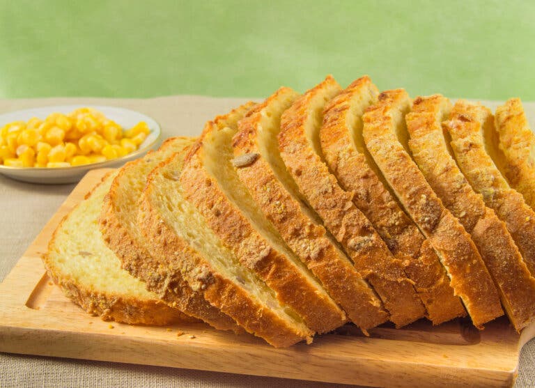Receta de pan de elote o maíz tradicional mexicana