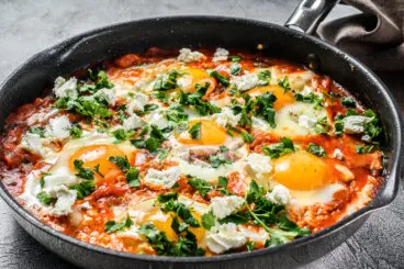 Receta shakshuka: delicioso plato vegetariano y económico