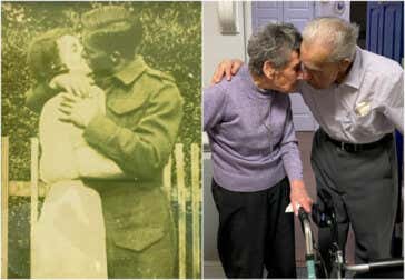 Les dijeron que no durarían cuando estaban jóvenes, celebran 81 años de casados
