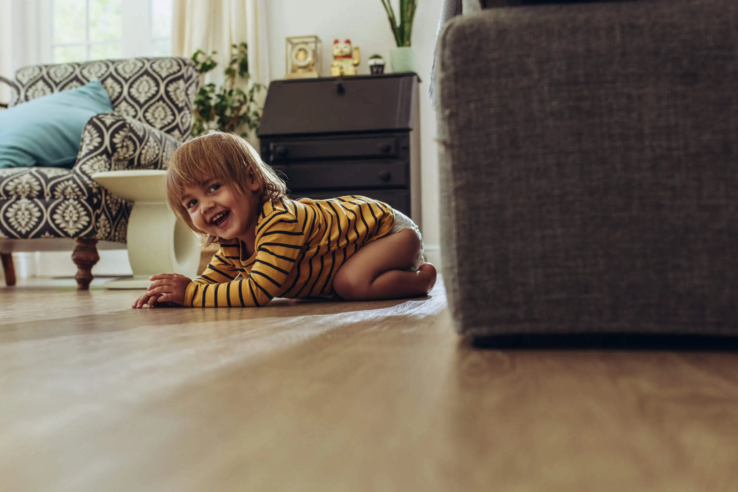 Object permanence.