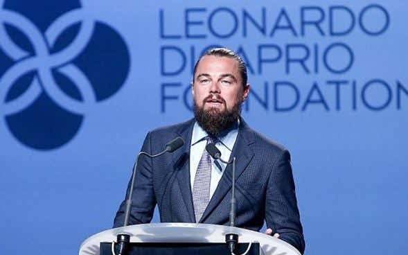 Leonardo Di Caprio Stop au changement climatique
