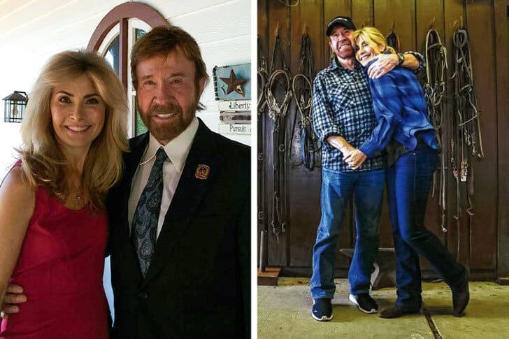La complicité de Chuck Norris et sa femme
