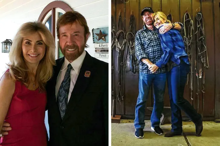 La complicité de Chuck Norris et sa femme