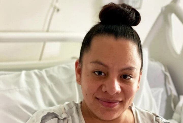 Kvinnan som fick tvillingar födda i olika år.