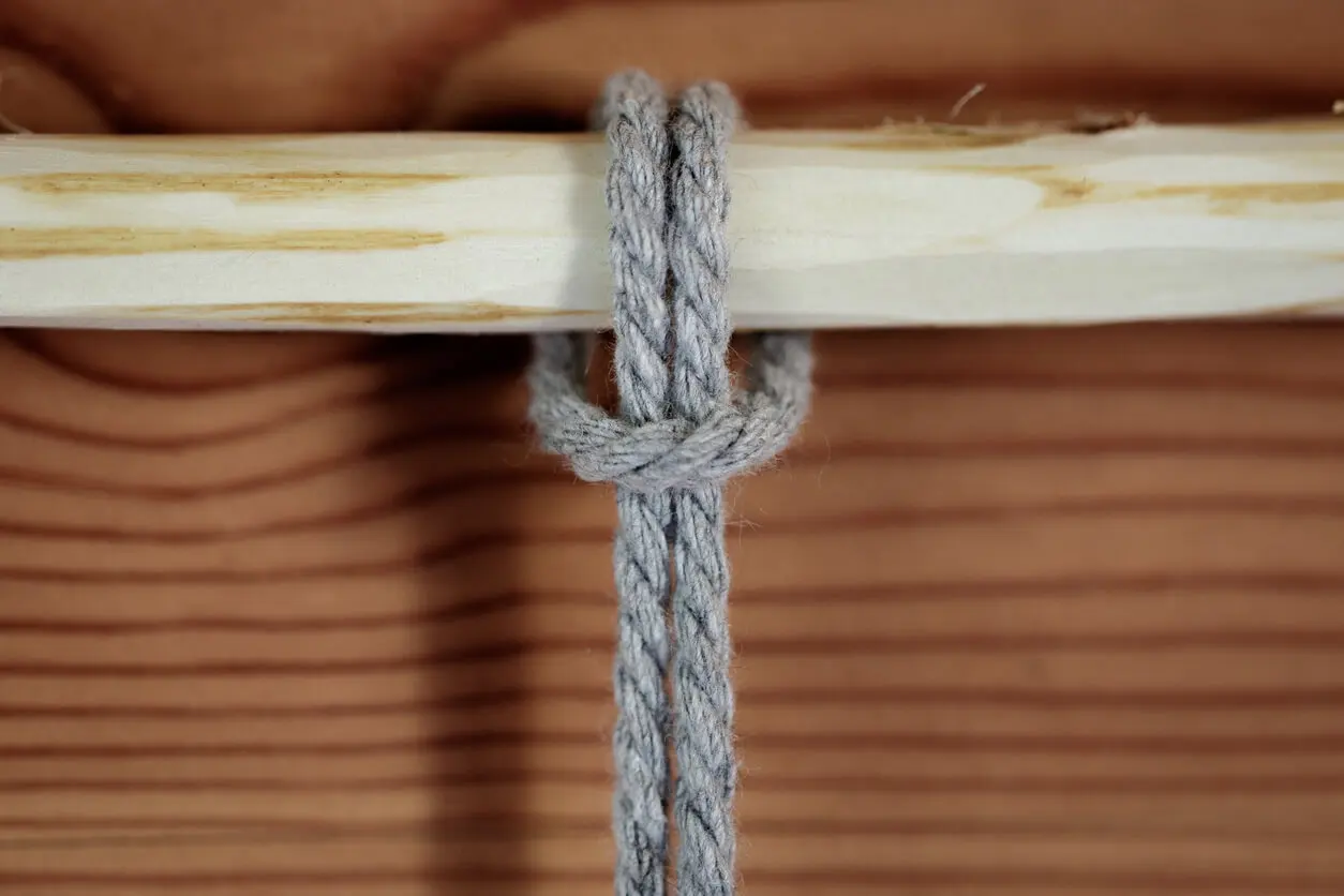 Makramee - Lerchenknoten