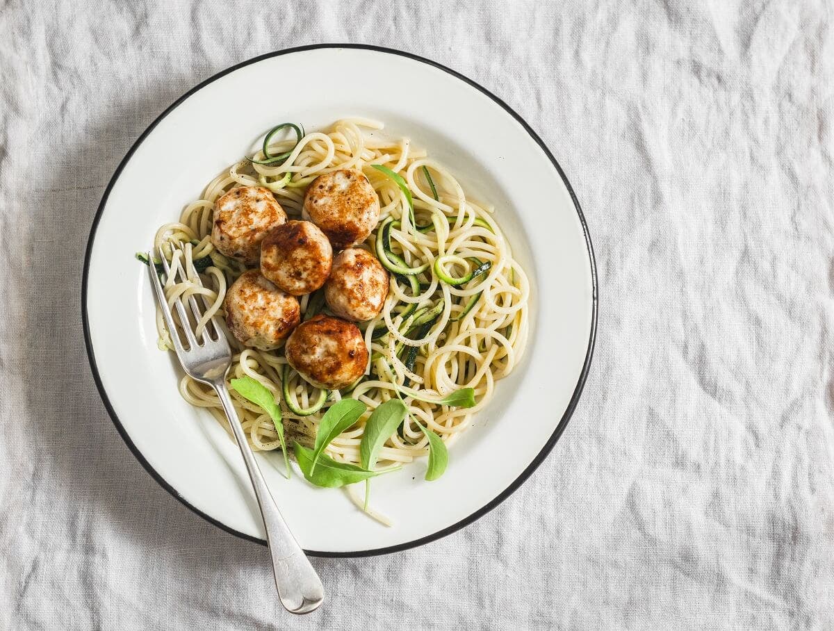 Boulettes de courgettes.