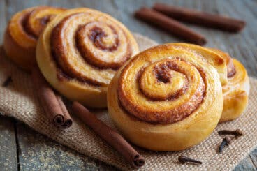 Receta para preparar rollos de canela sin gluten