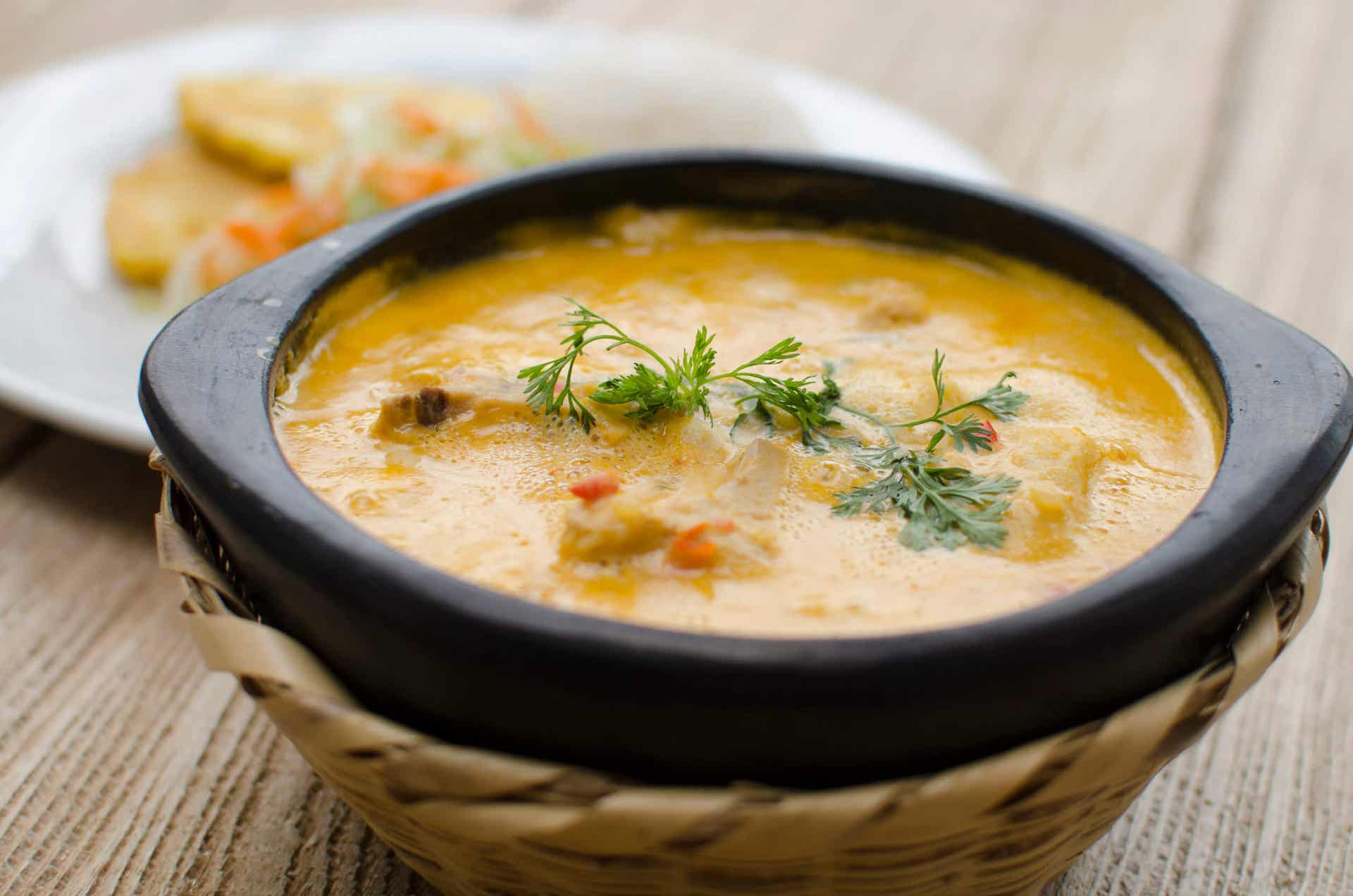 Recette basque de zurrukutuna : soupe à l'ail et à la morue