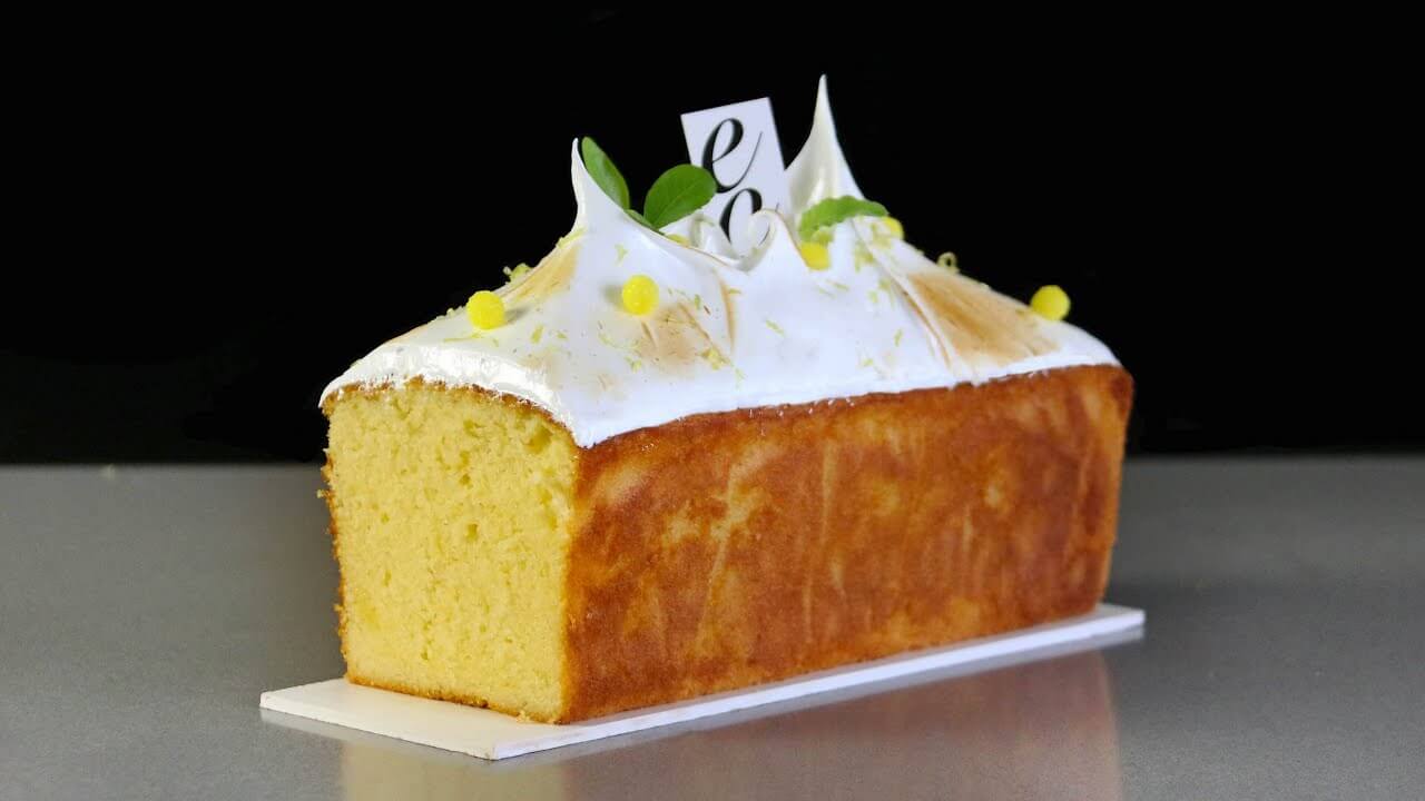 Gâteau mascarpone au citron.