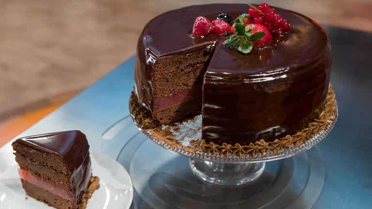 Tarta Sacher.