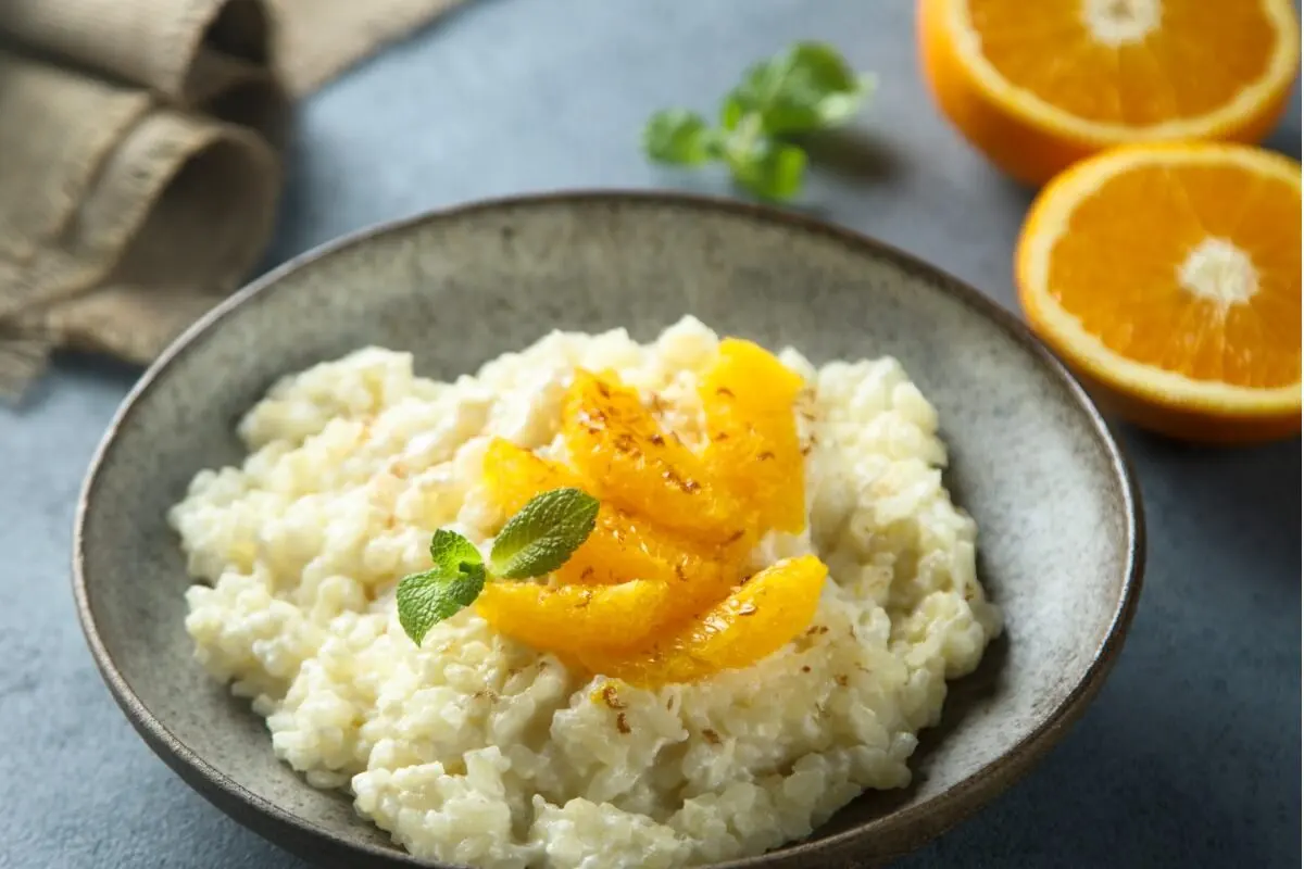 Arroz a la naranja.