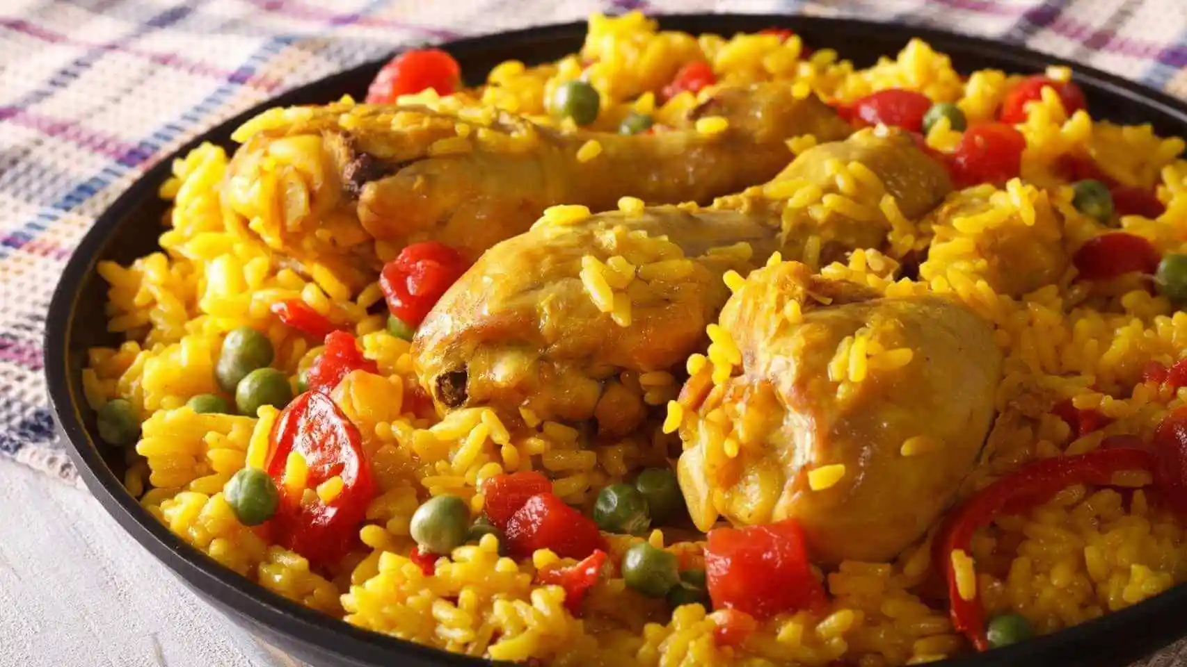 Chicken and quinoa.