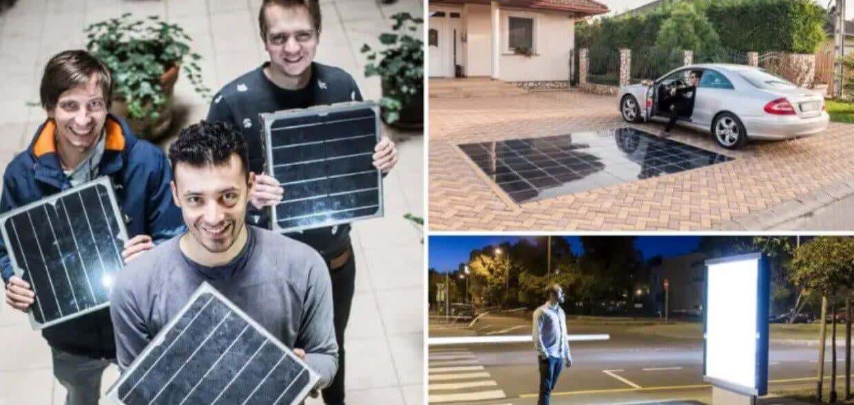 Crean piso solar con botellas recicladas que generará energía durante todo el año