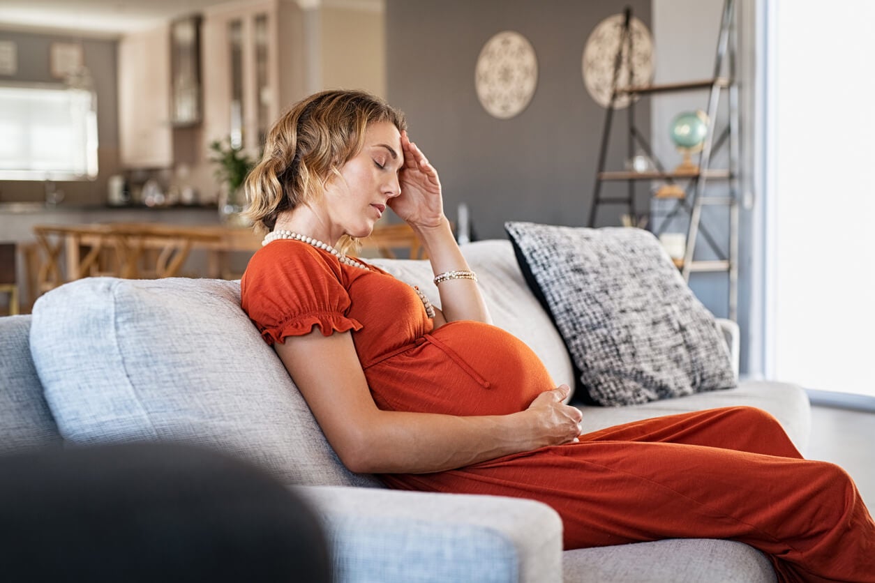 La baja durante el embarazo alivia el estrés