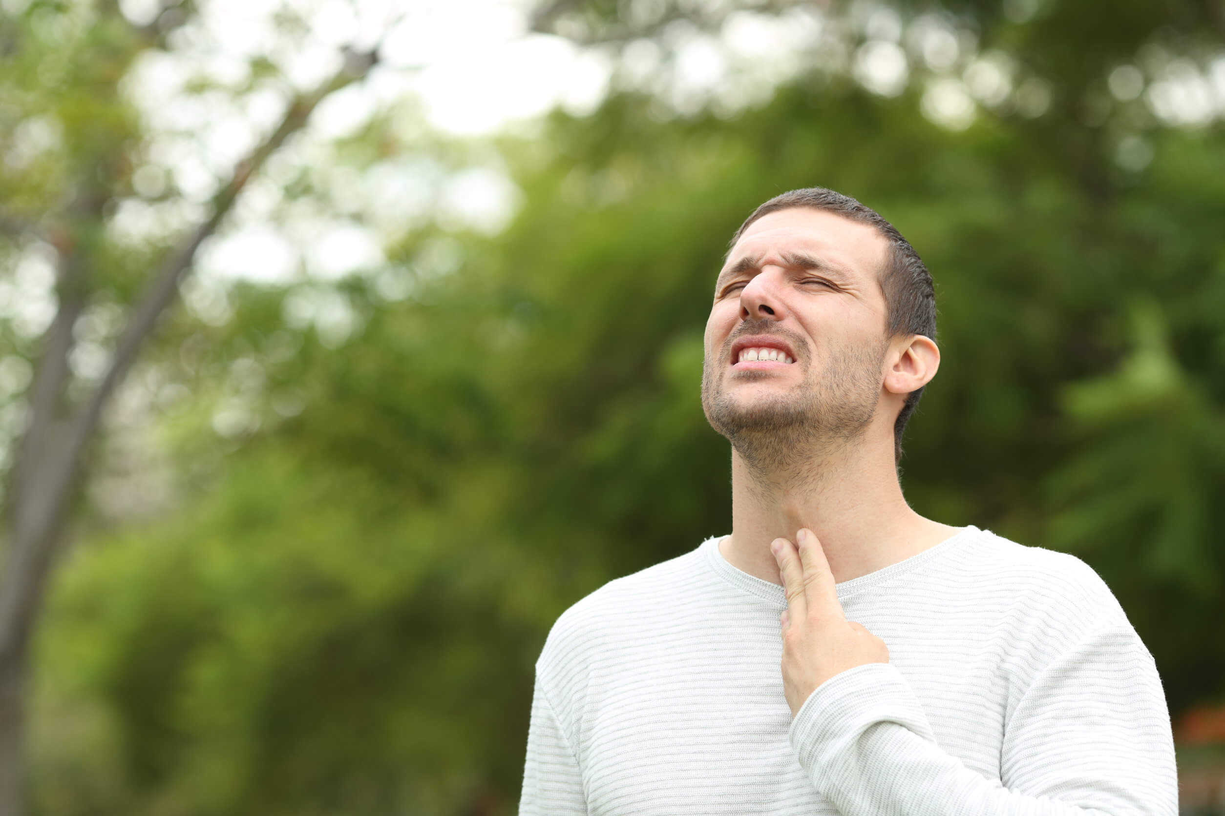 Dolor de garganta persistente