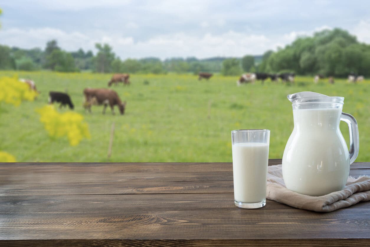 Riesgos de beber leche