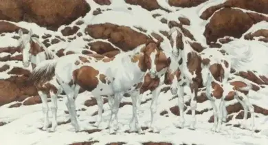 La cantidad de caballos que viste en la imagen revela cuán evolucionado está tu coeficiente intelectual