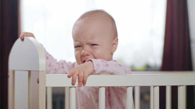 Why is it not good to let the baby cry without attending to it?