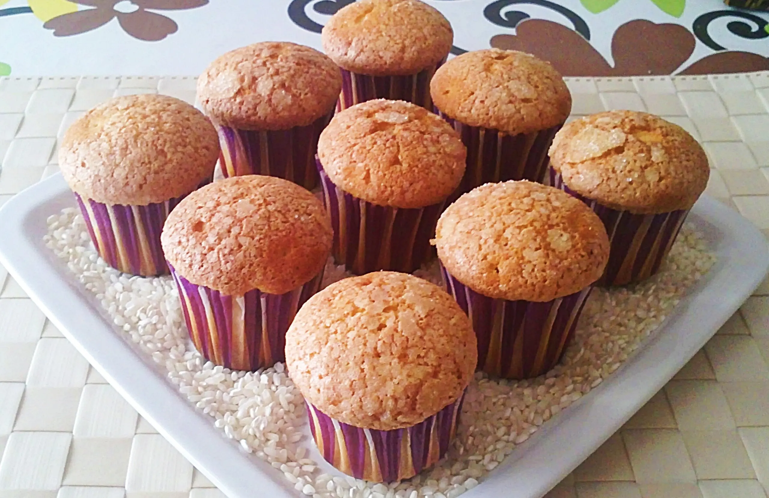 Bolos de arroz portugueses.