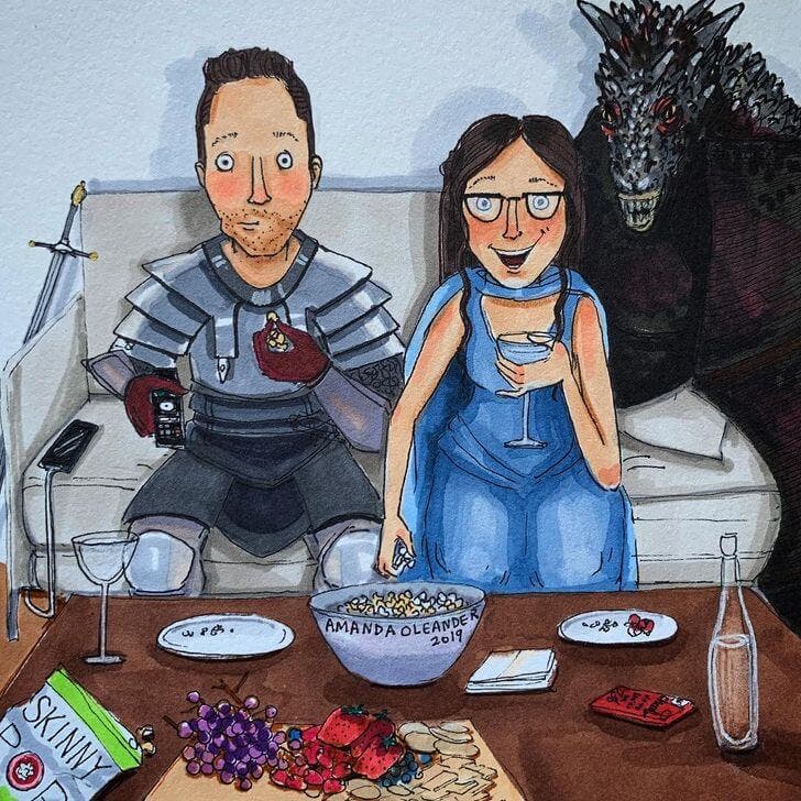 Disfrutar juntos.