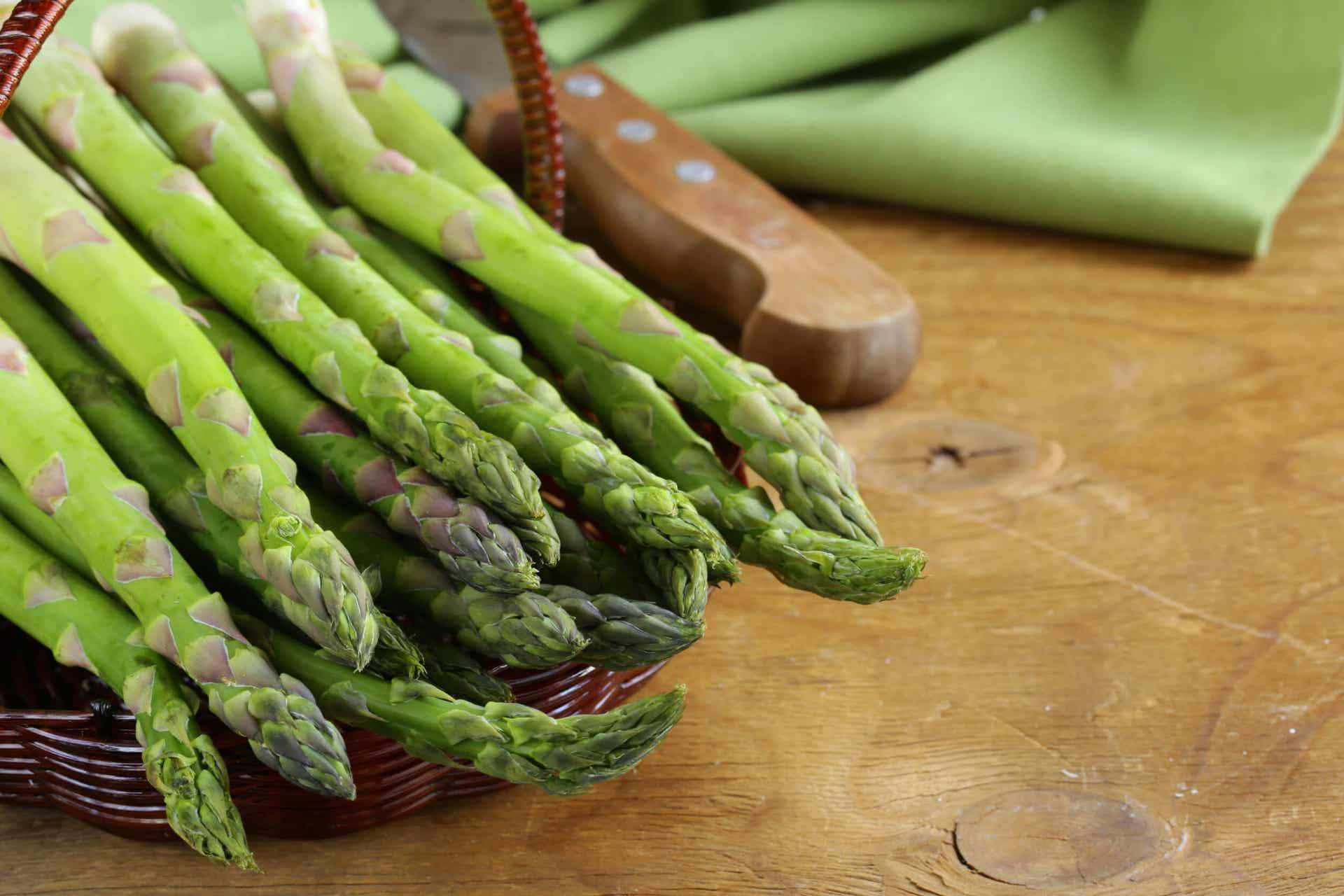 Some asparagus.