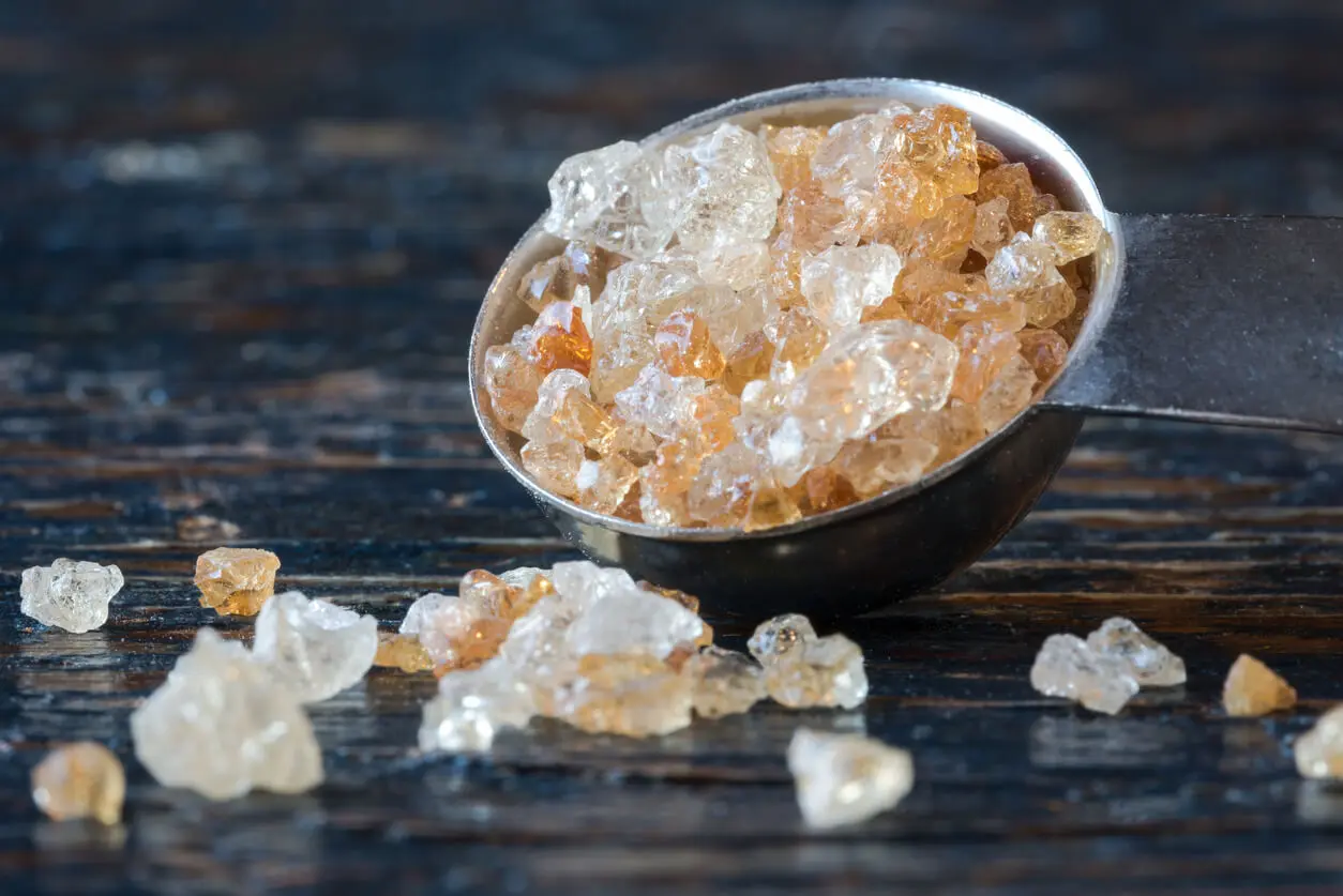 La gomme de guar.