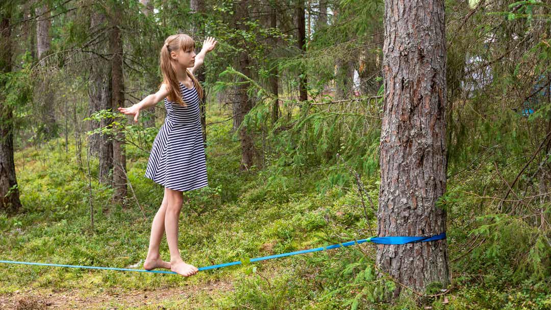 Slackline training: what is it and what are its benefits?