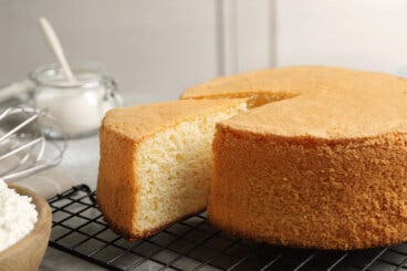 Aprende a preparar bizcocho para torta en freidora de aire
