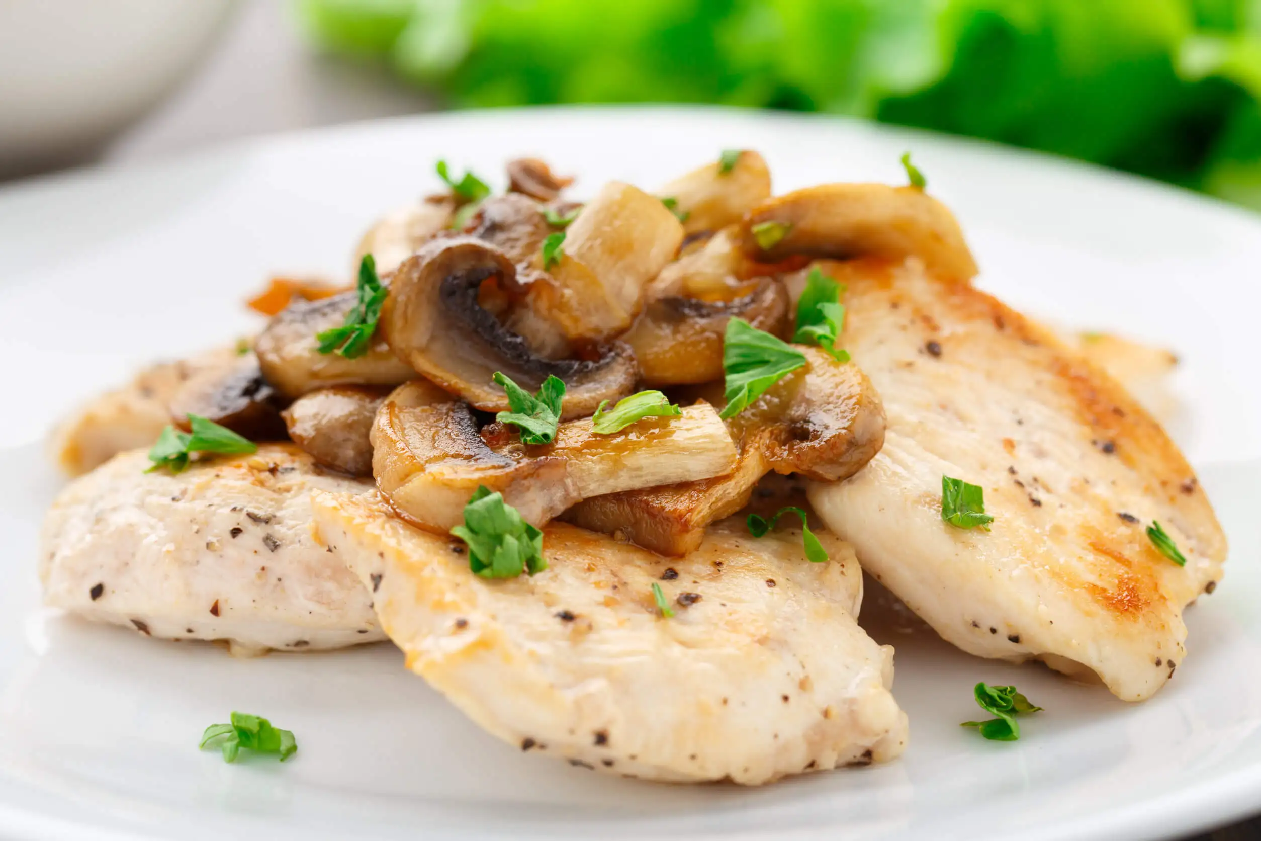 La pechuga de pollo para la dieta de los deportistas.