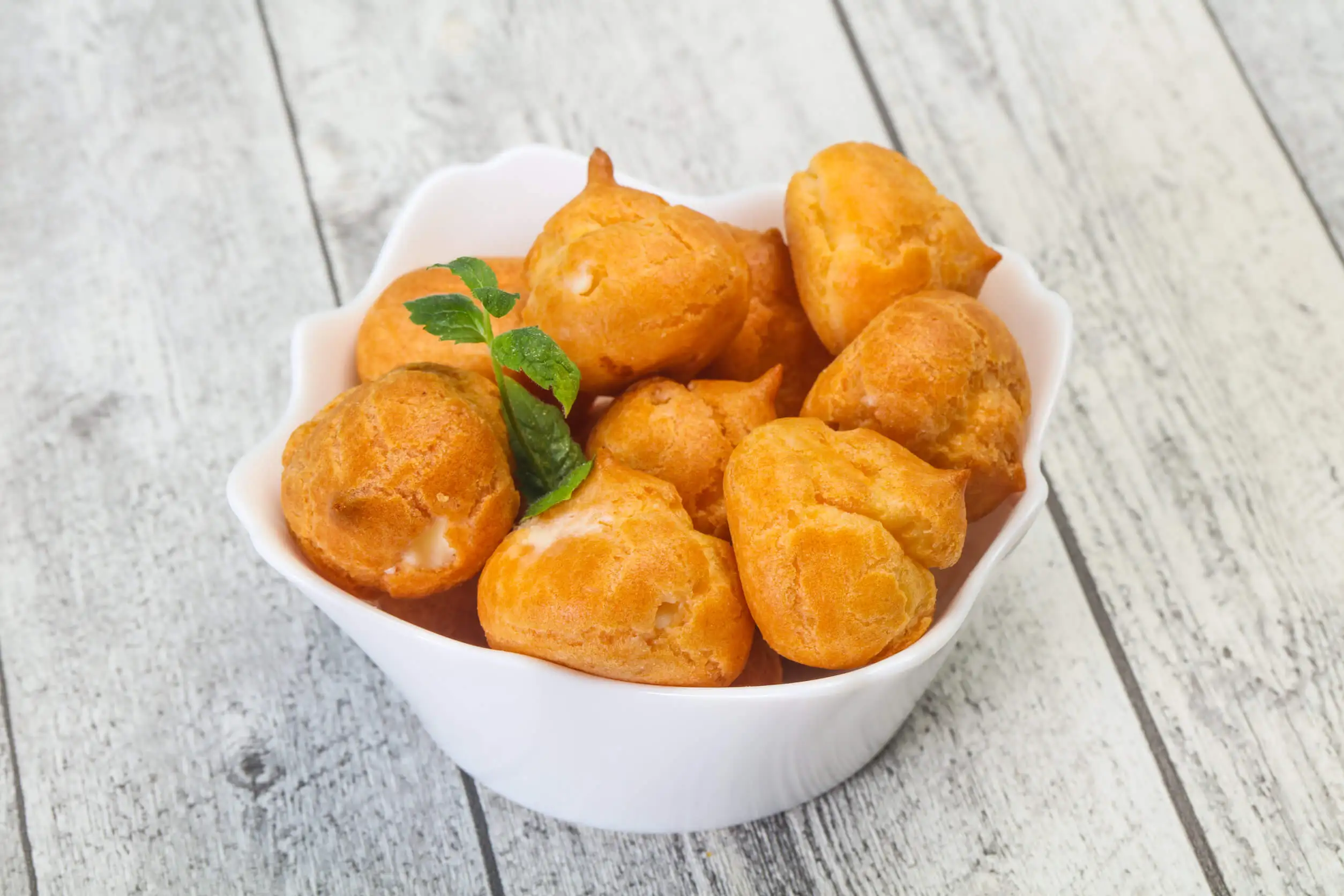 Receta fácil de Gougères o profiteroles de queso