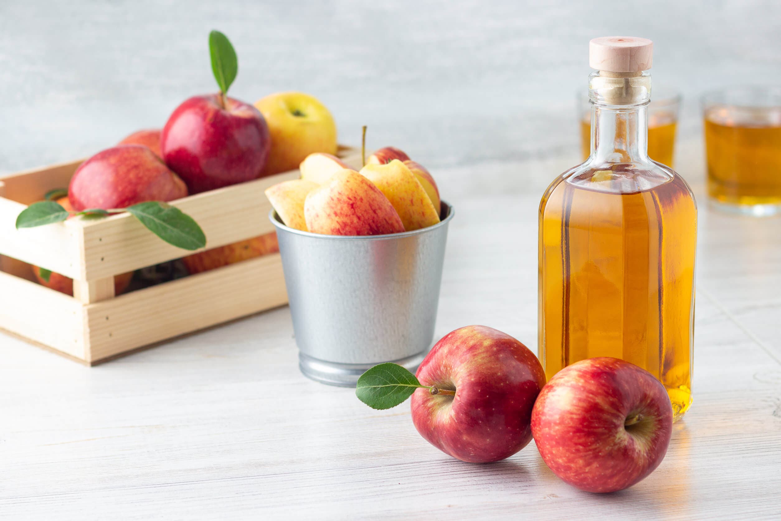 Vinagre de manzana.