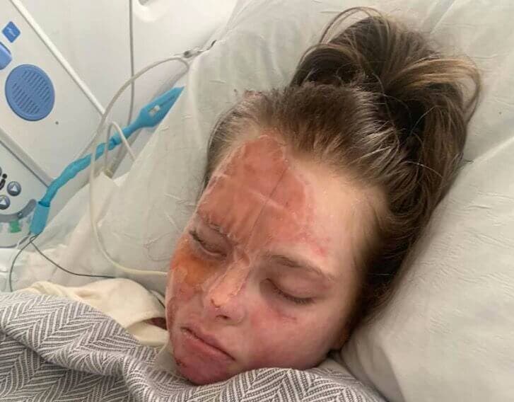 Un des enfants sauvés par le père héroïque.