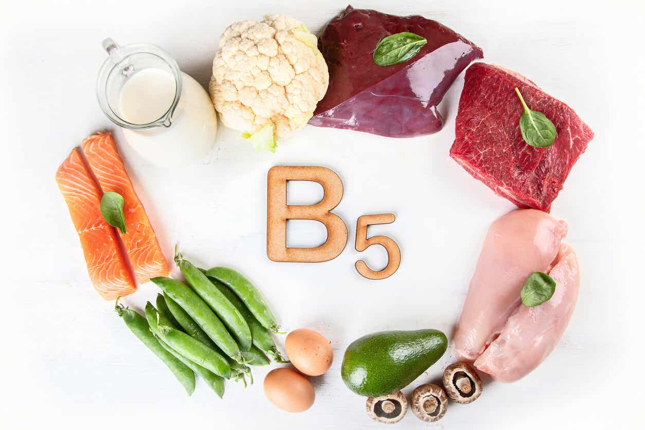 Aliments contenant de la vitamine B5.