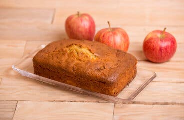 Budín de manzana, canela y nueces sin lactosa