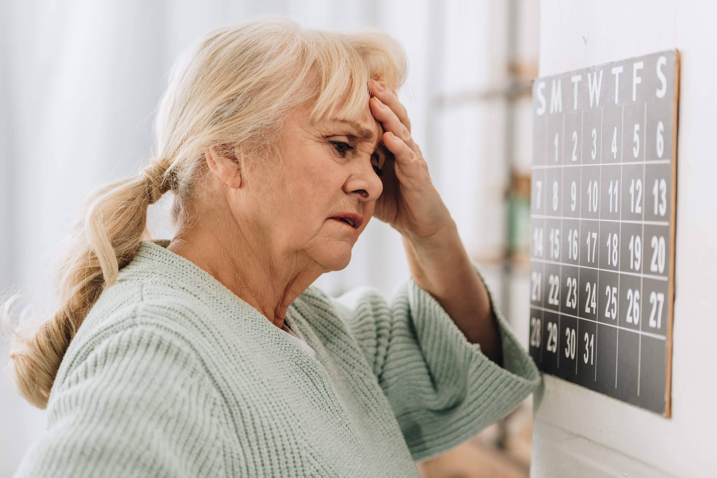 Mujer con Accidente mózgowo-naczyniowe padece prosopagnosia.