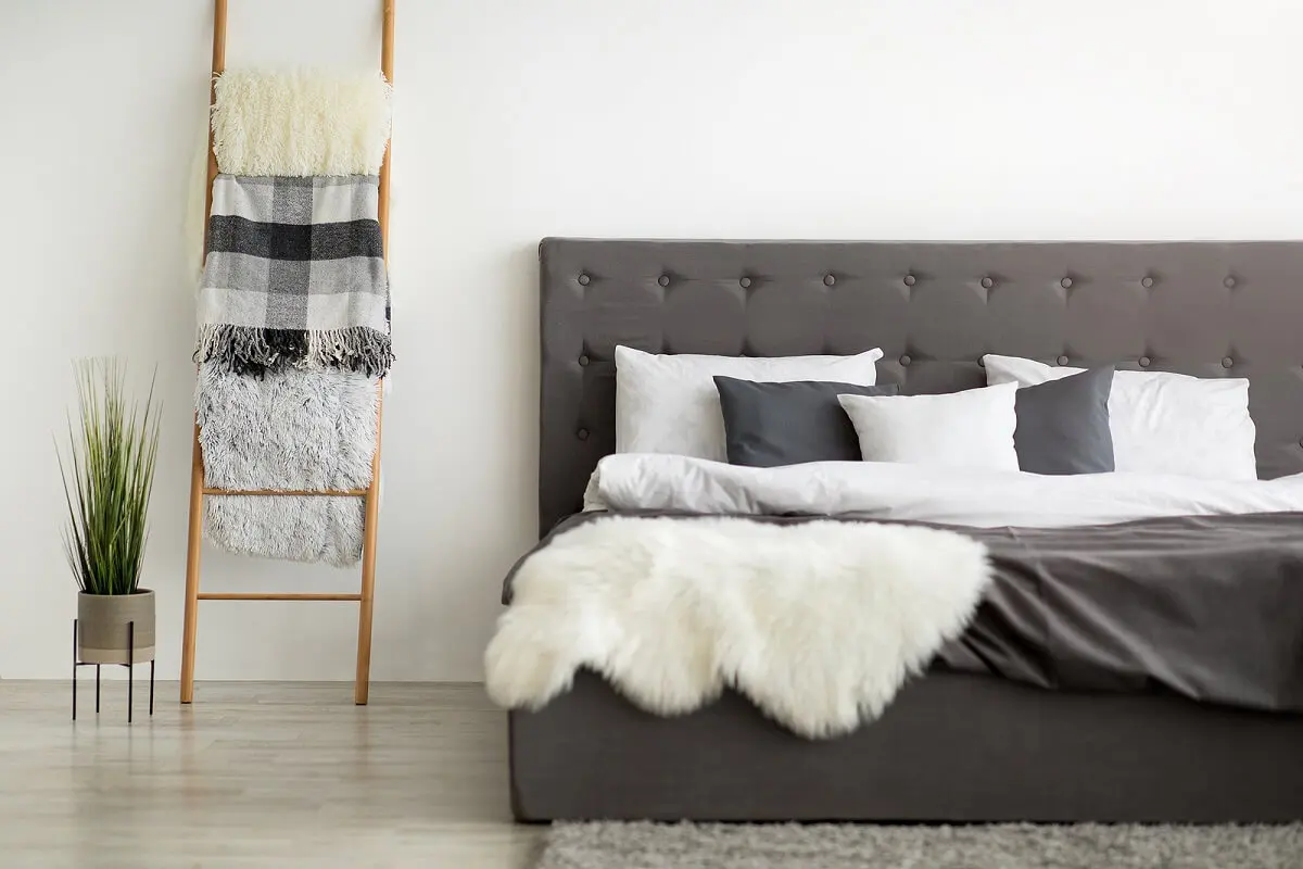Habitación nórdica.