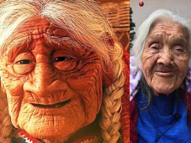 Existe Mamá Coco, cumplió 108 años y vive con su familia en Michoacán