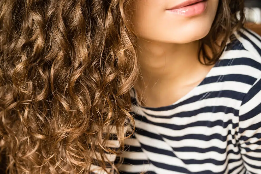 Cabello saludable.