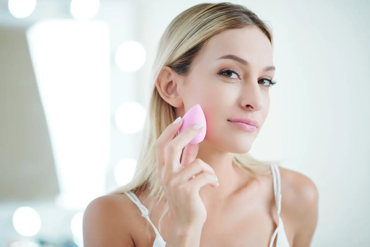 Mélangeur de beauté pour le maquillage.