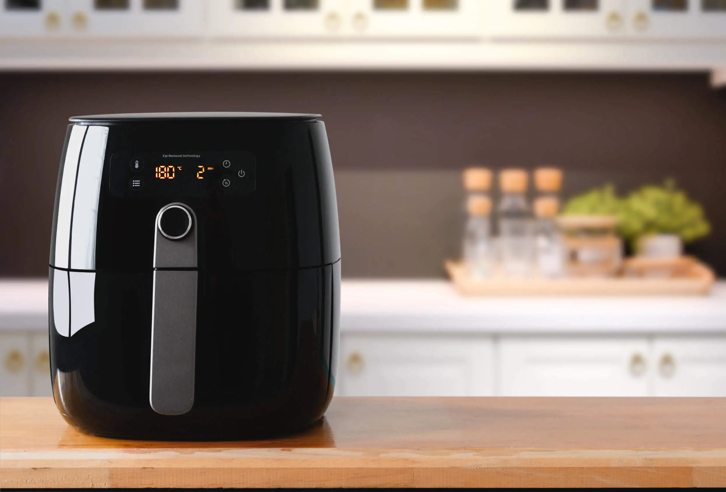 Air Fryer para reduzir a fritura dietética.