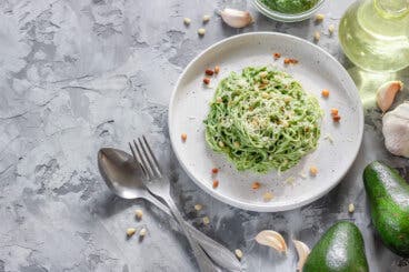 Pasta con salsa de aguacate: deliciosa receta
