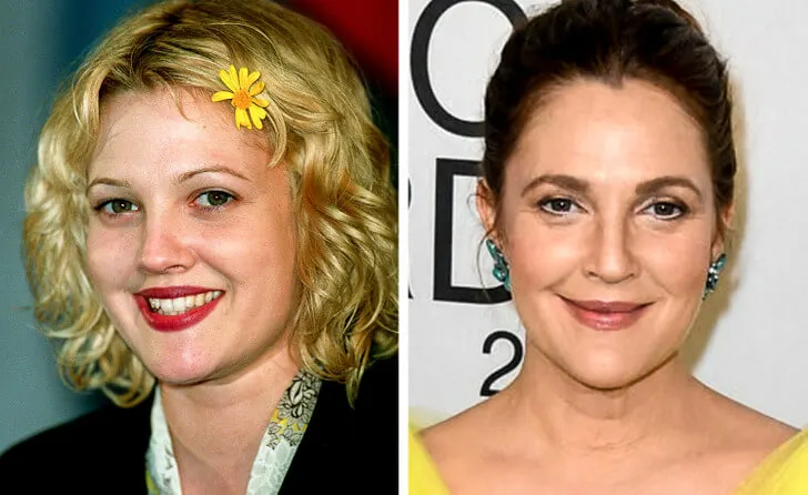 La belleza de Drew Barrymore.