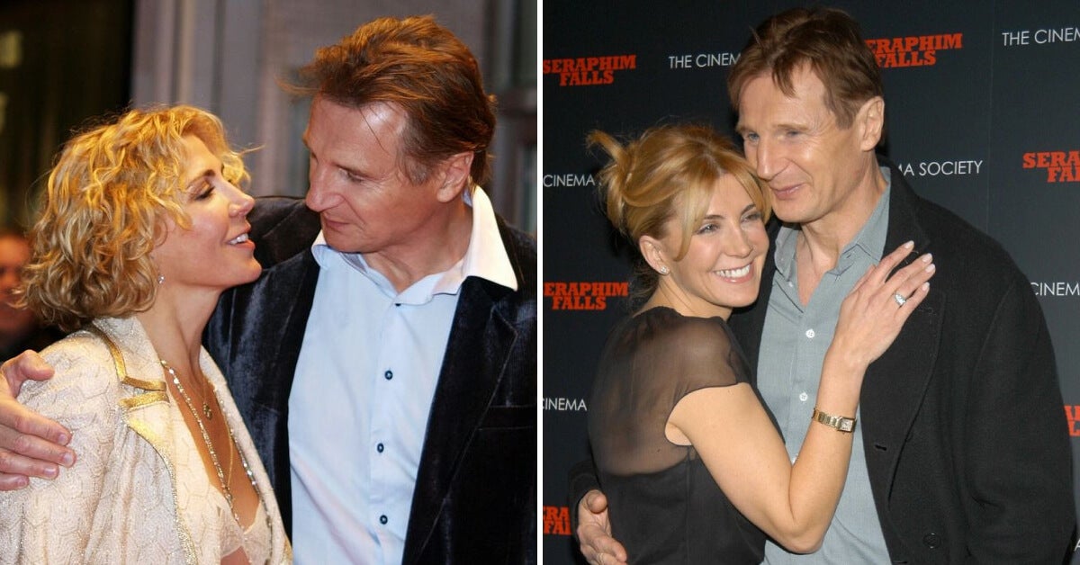 Liam Neeson y su esposa, historia de amor que nos recuerda la