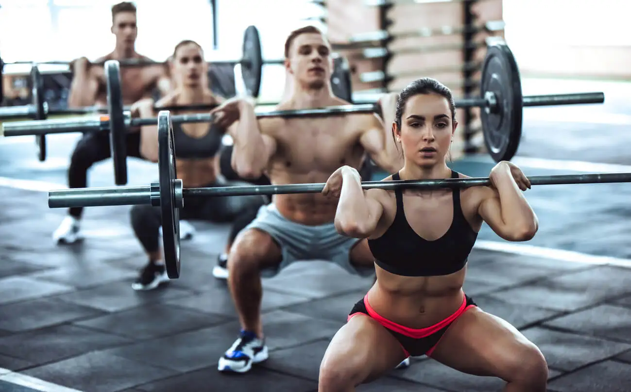 Crossfit en grupo.