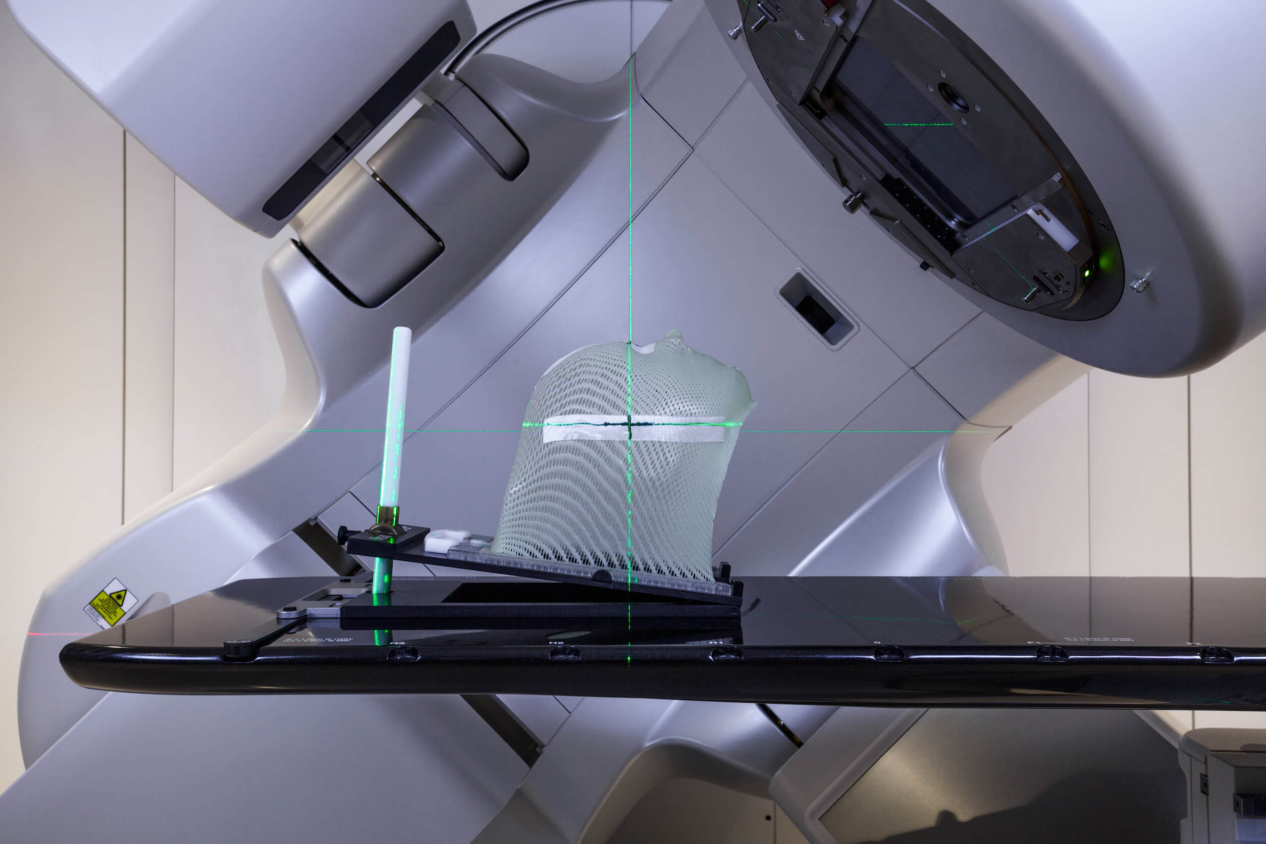 Radiotherapy for cancer.