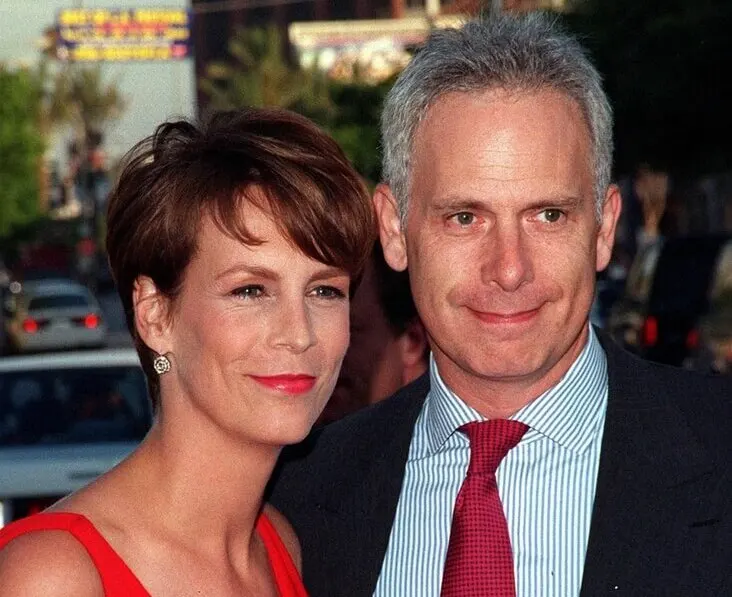 Jamie Lee Curtis avec son mari.