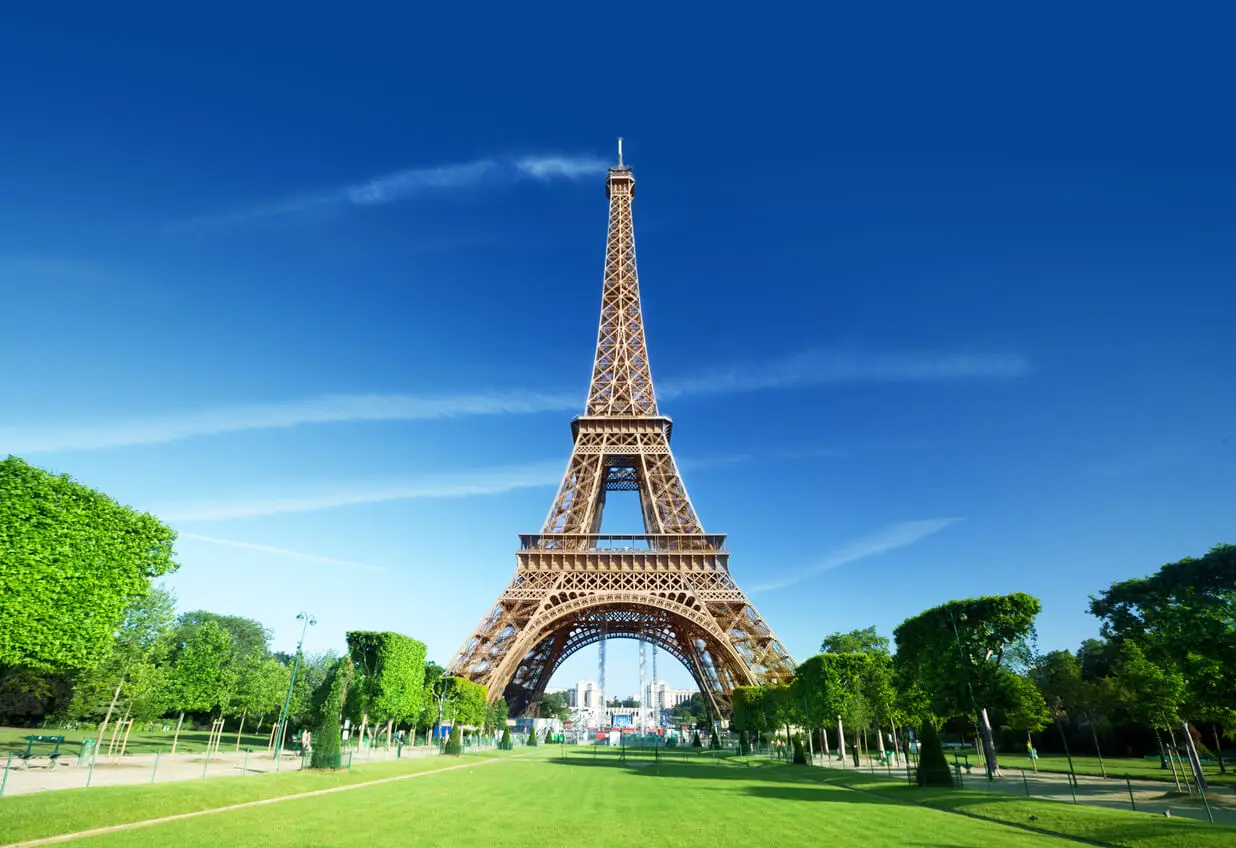 The Eiffel tower